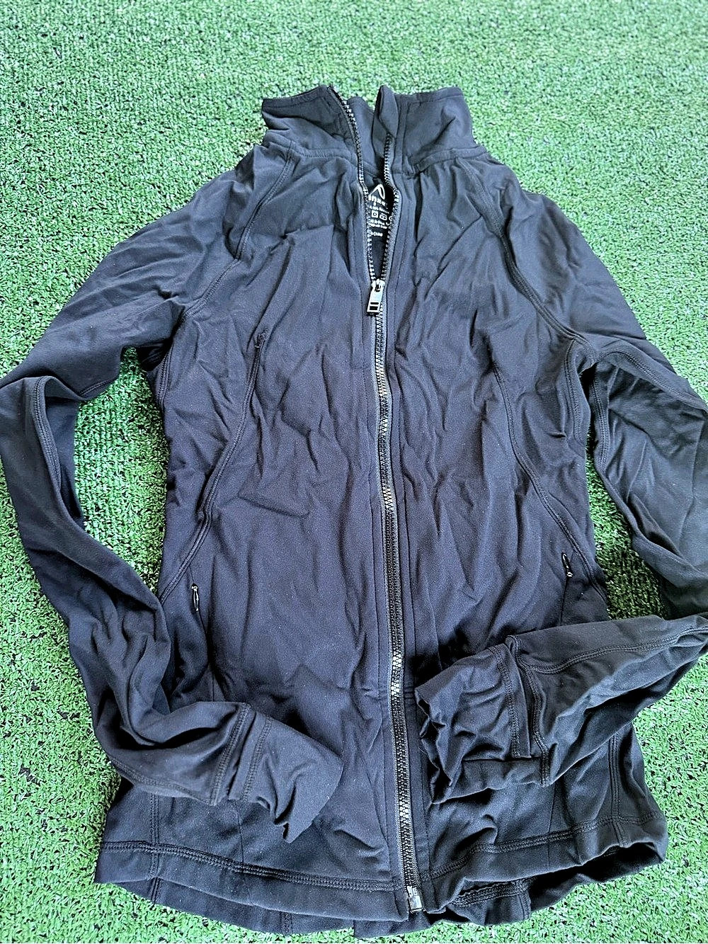 Sunzel Black Full-Zip Jacket